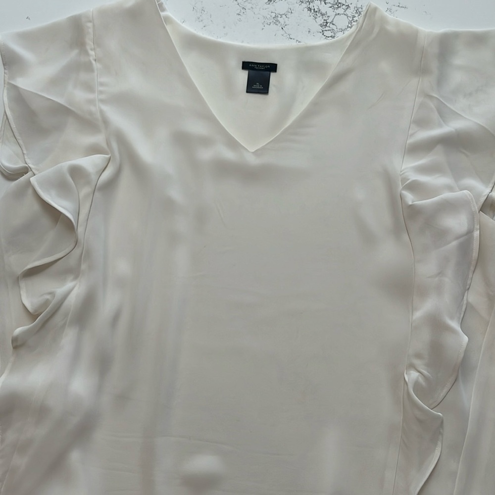 Fun and Flirty Ann Taylor Blouse